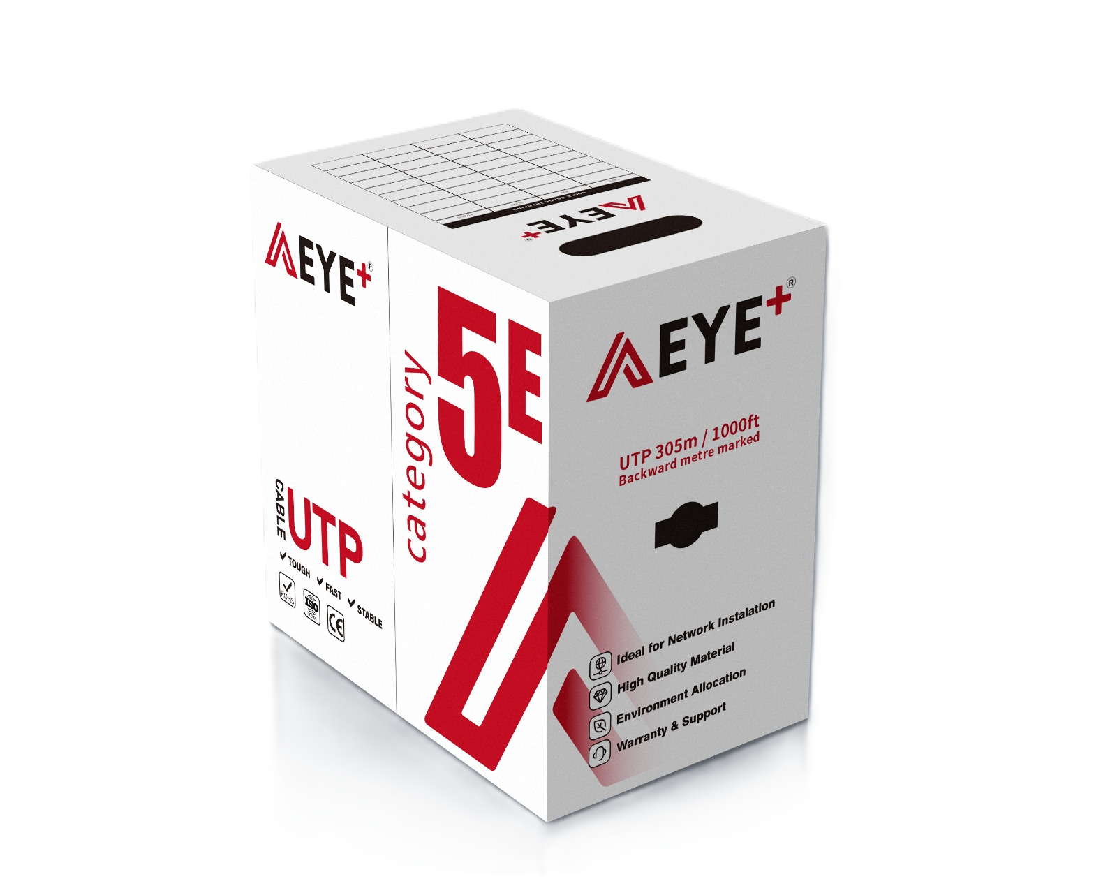 AEYE+ Category 5E Network Cable